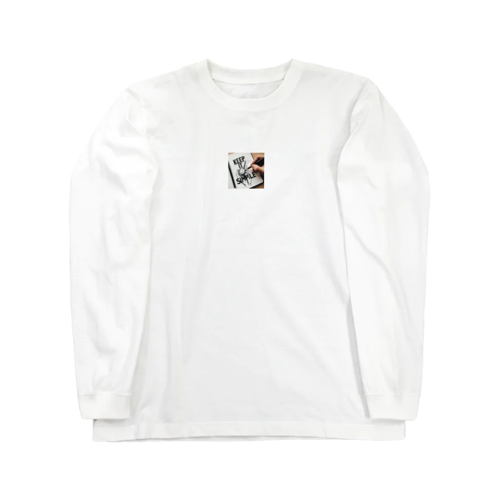 sagaのKeep it Simple Long Sleeve T-Shirt