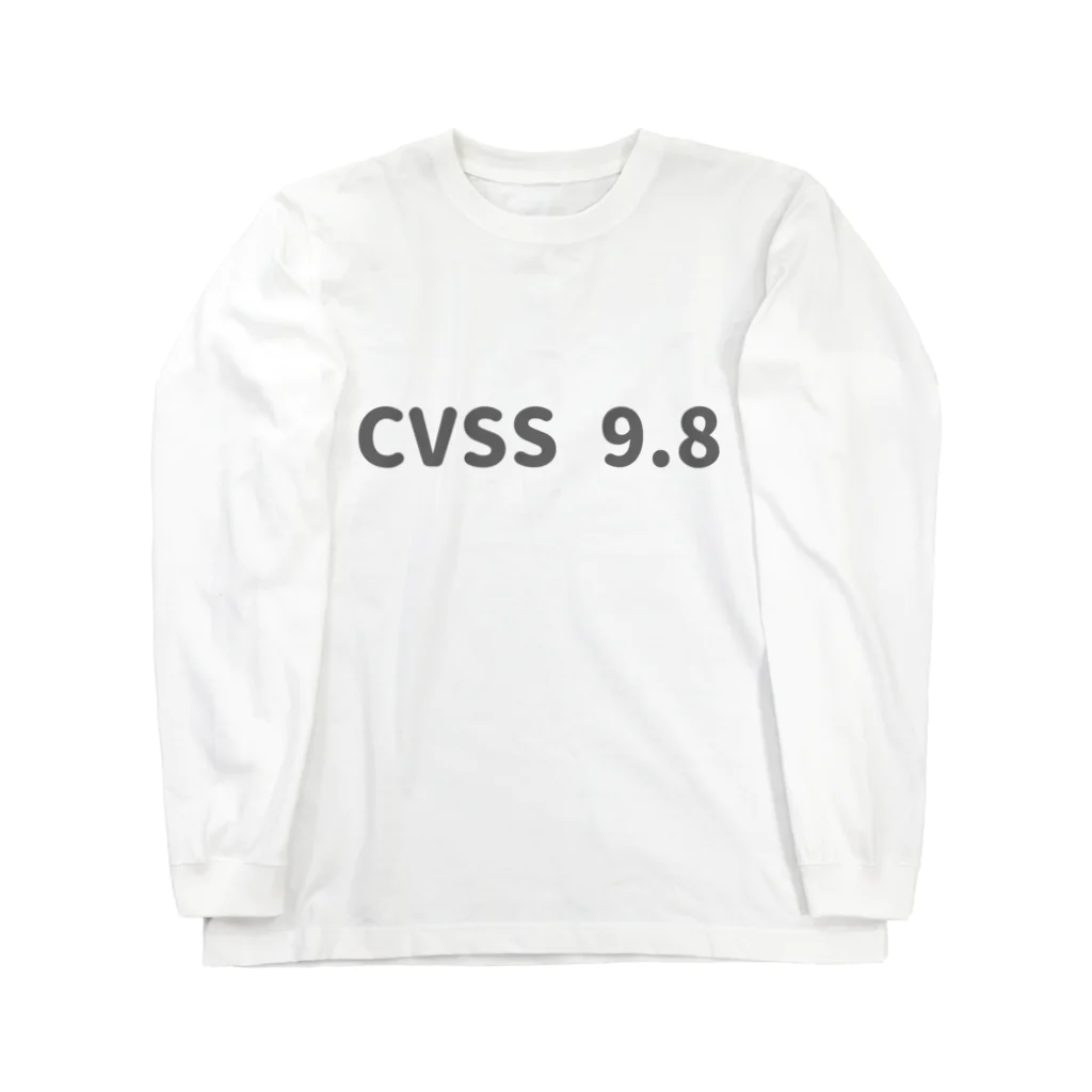 cactus_secのCVSS9.8 Long Sleeve T-Shirt