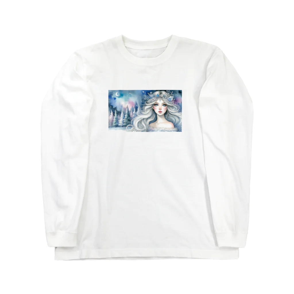 ZUCCOの氷の精霊と夜の森の秘密 Long Sleeve T-Shirt