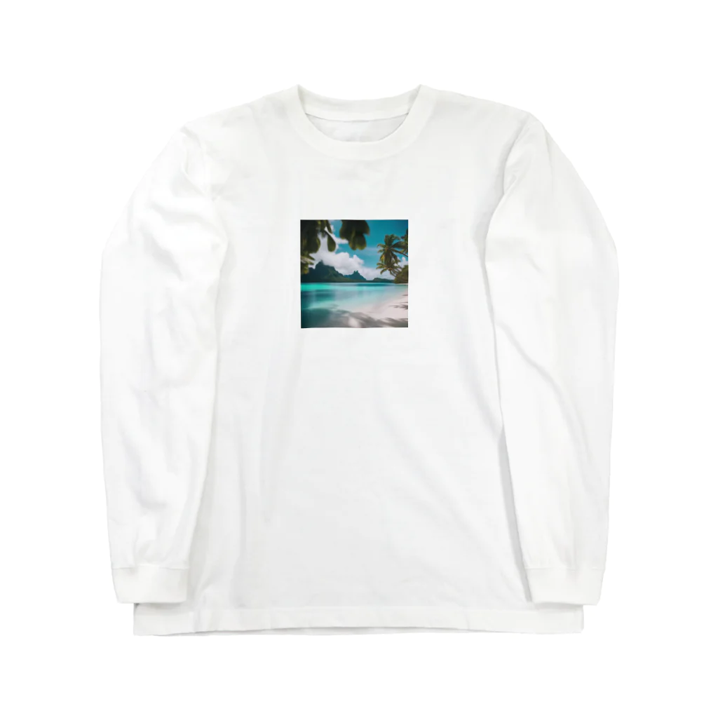 metametamonnのボラボラ島 Long Sleeve T-Shirt