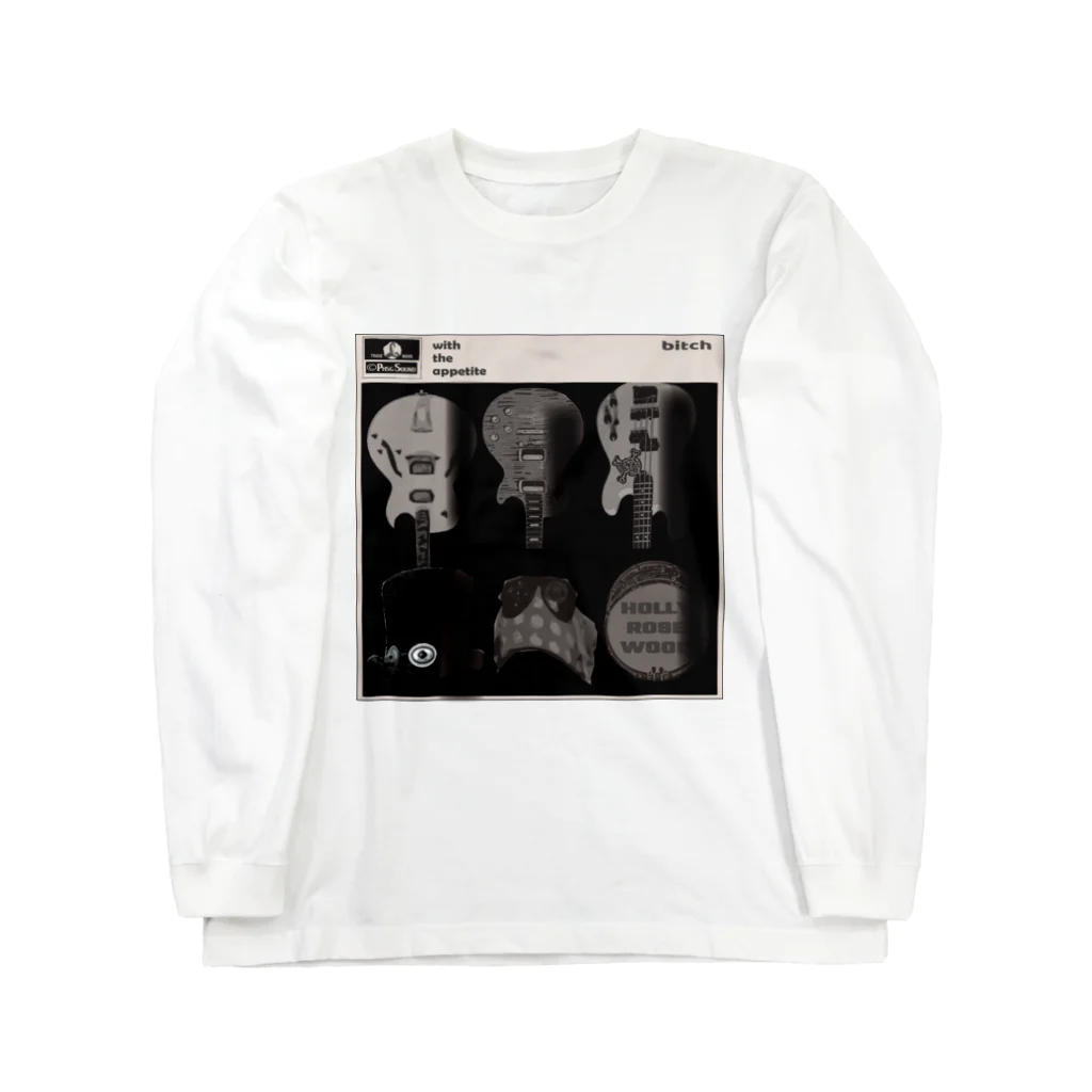 PHSG SOUND 音楽とアートのwith the appetite  ガンズ トリビュート Long Sleeve T-Shirt