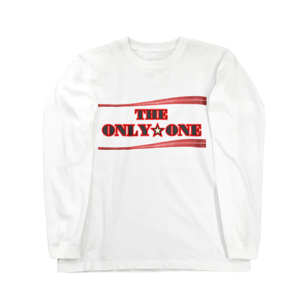 オンリーワンのTHE ONLY ONE 『レッドシャドウ』 ロングスリーブTシャツ