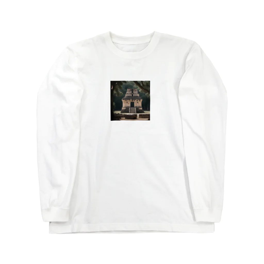 metametamonnのメキシコのチチェン・イッツァ遺跡 Long Sleeve T-Shirt