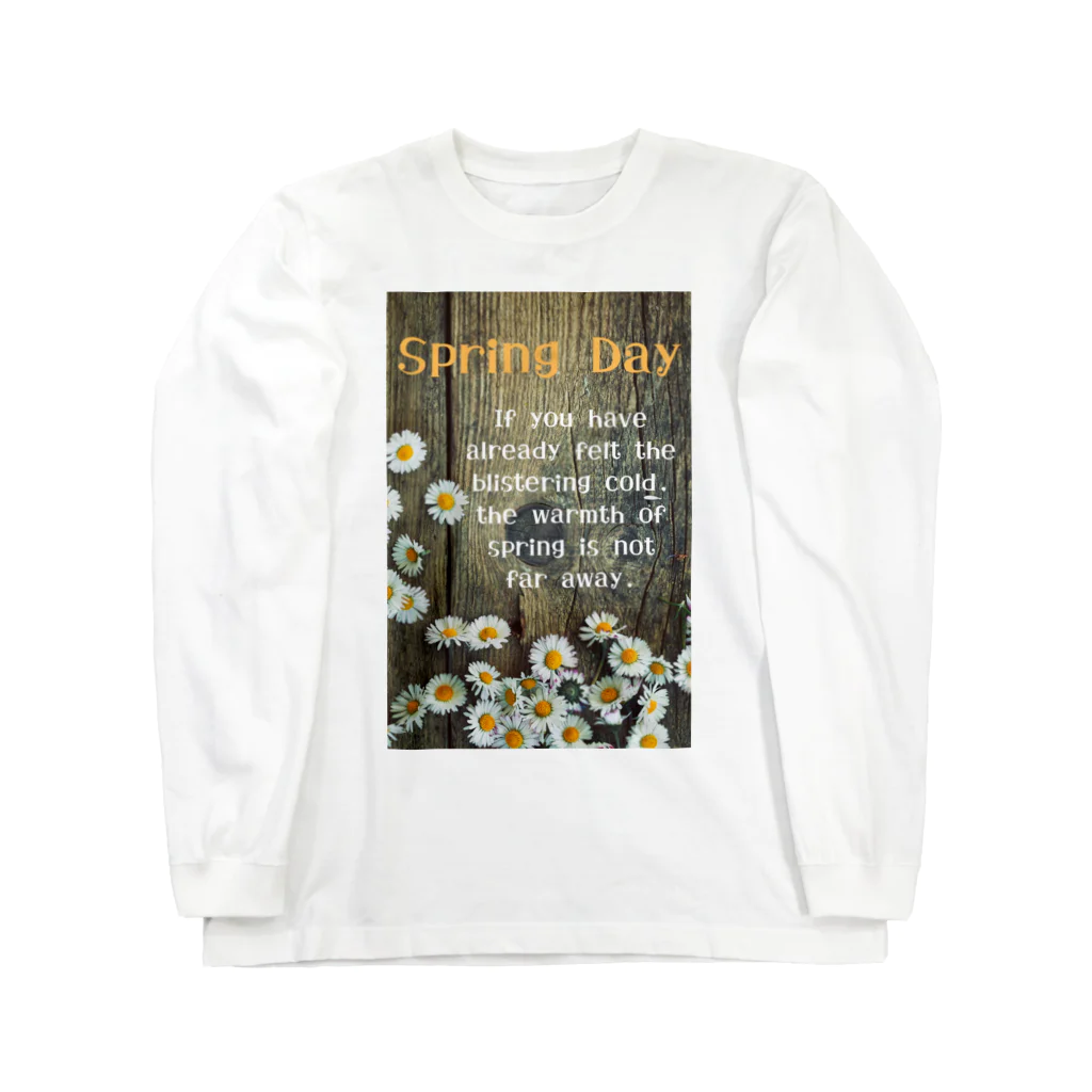 IMALOCOUDEMのSpring Day Tシャツ ロングスリーブTシャツ