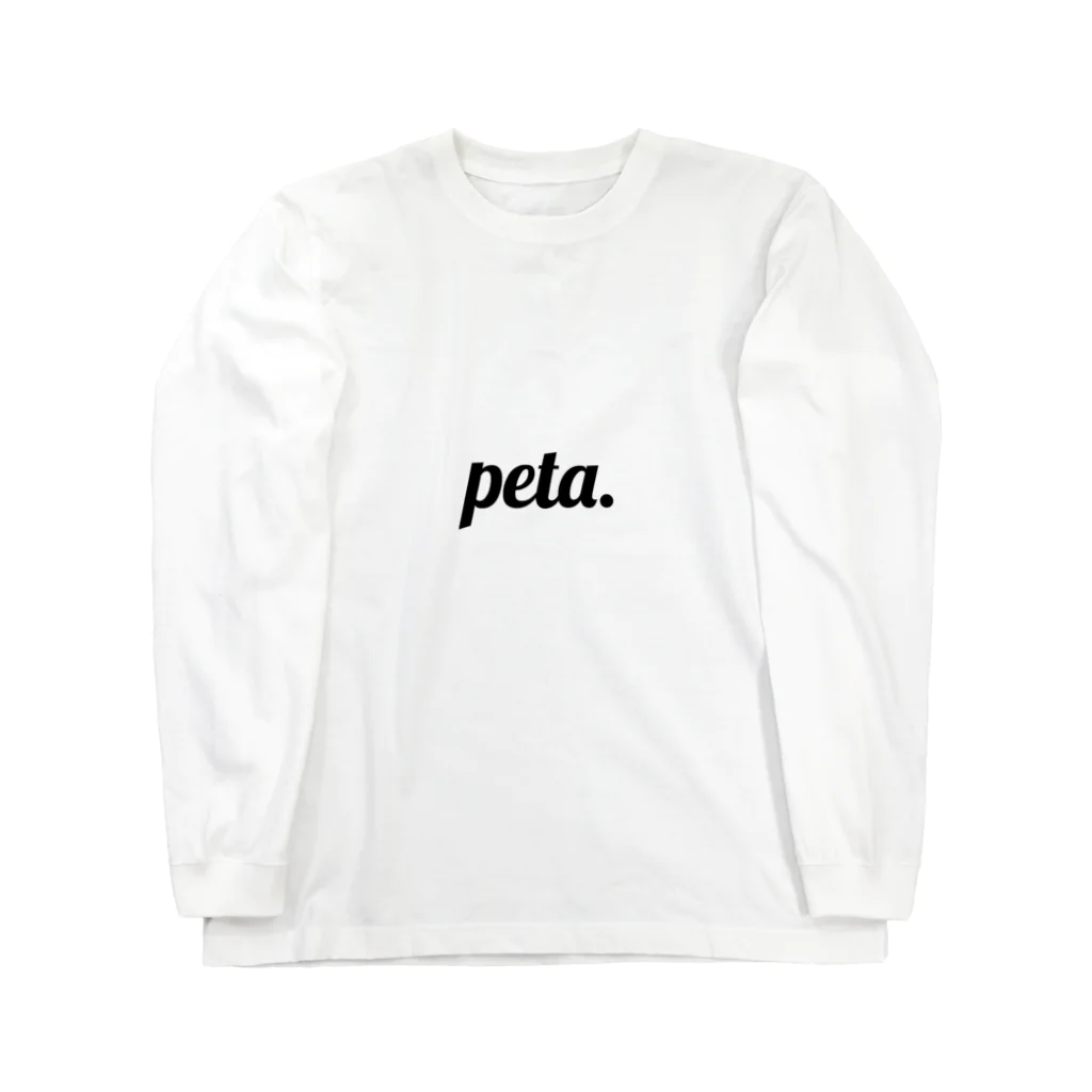 peta.のpeta. ロングスリーブTシャツ