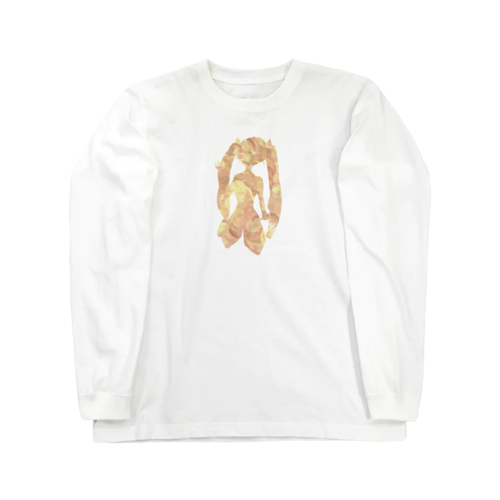 かみなりの総柄アイコン入り　春物 Long Sleeve T-Shirt