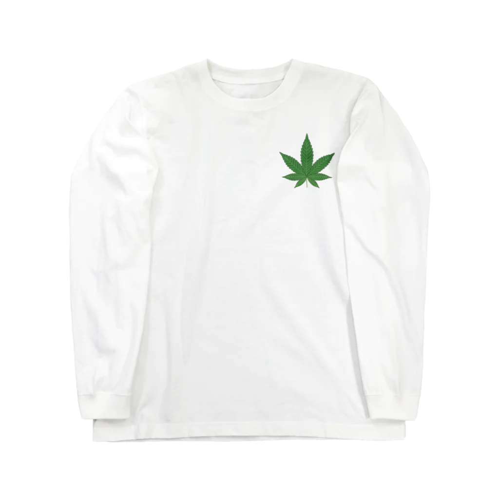 iroiro_ojisan11の大麻 Long Sleeve T-Shirt