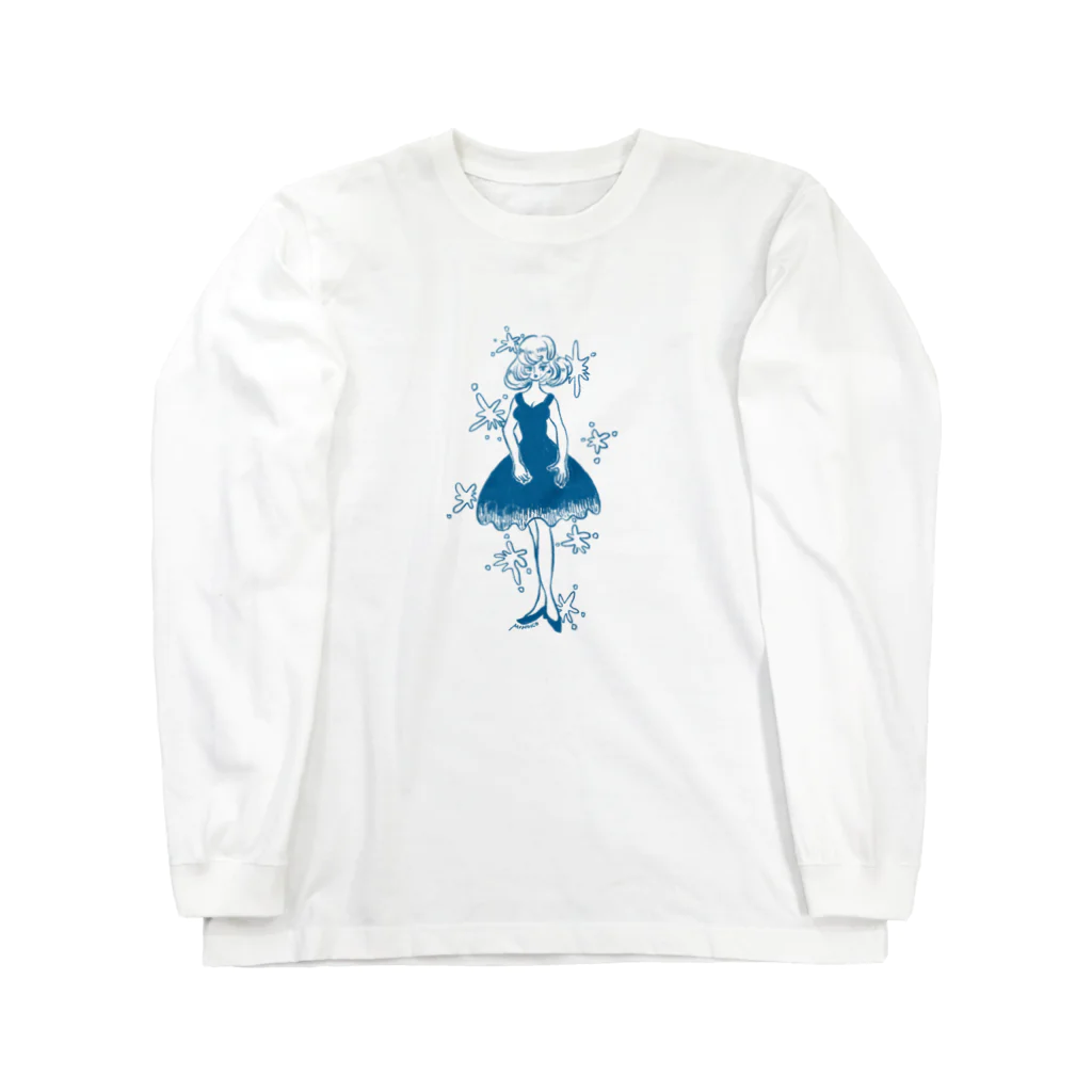 きらきら がーるずのブルードレス Long Sleeve T-Shirt