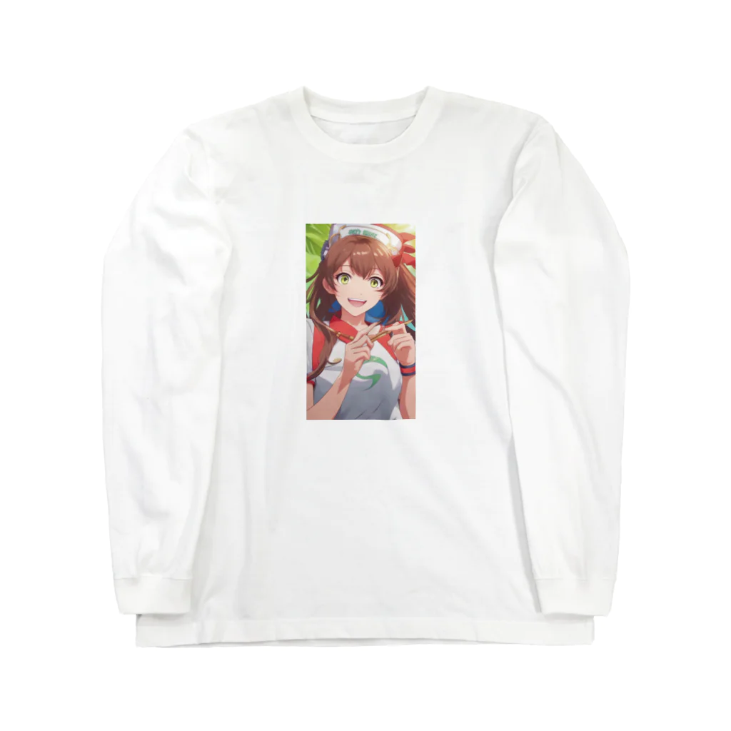 wtr3045の元気な女の子（オリジナル） Long Sleeve T-Shirt