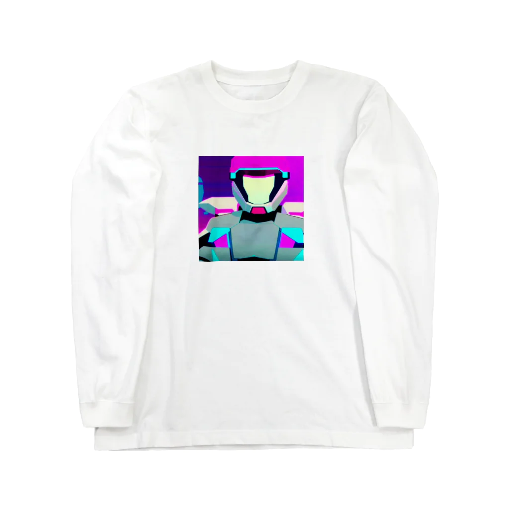 cyborg_dot_comのサニービー Long Sleeve T-Shirt