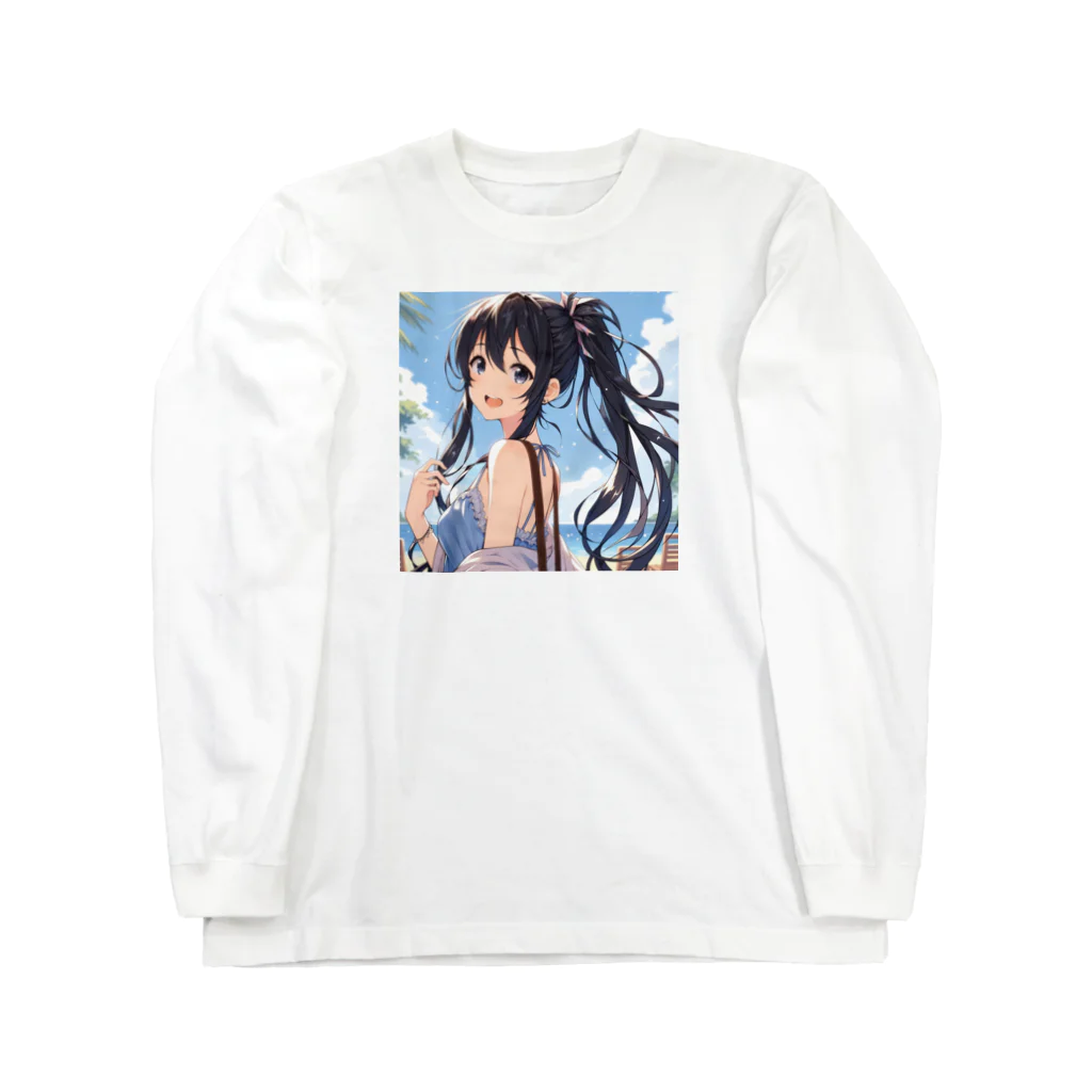 anime1のスーパーアイドルゆいちゃん ロングスリーブTシャツ