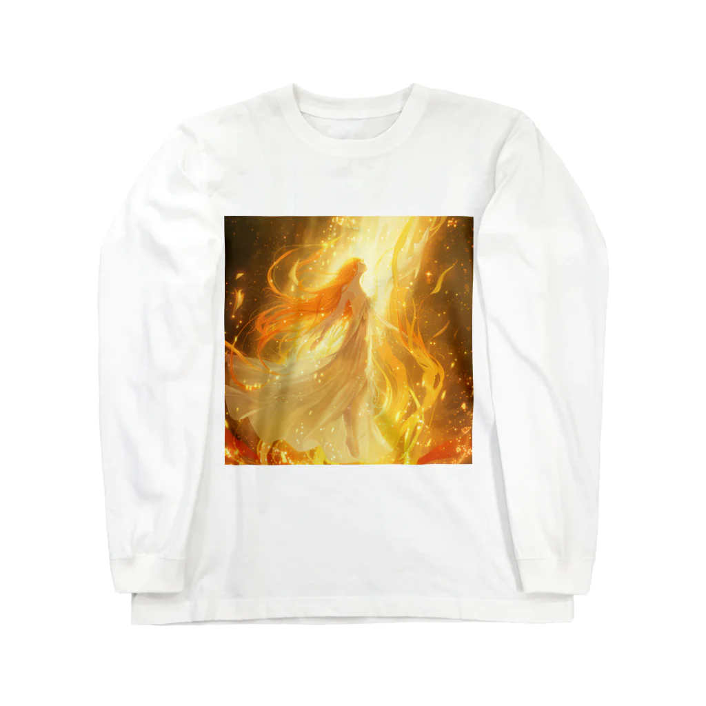 AQUAMETAVERSEの光の世界へ向かう姫 アメジスト 2846 Long Sleeve T-Shirt