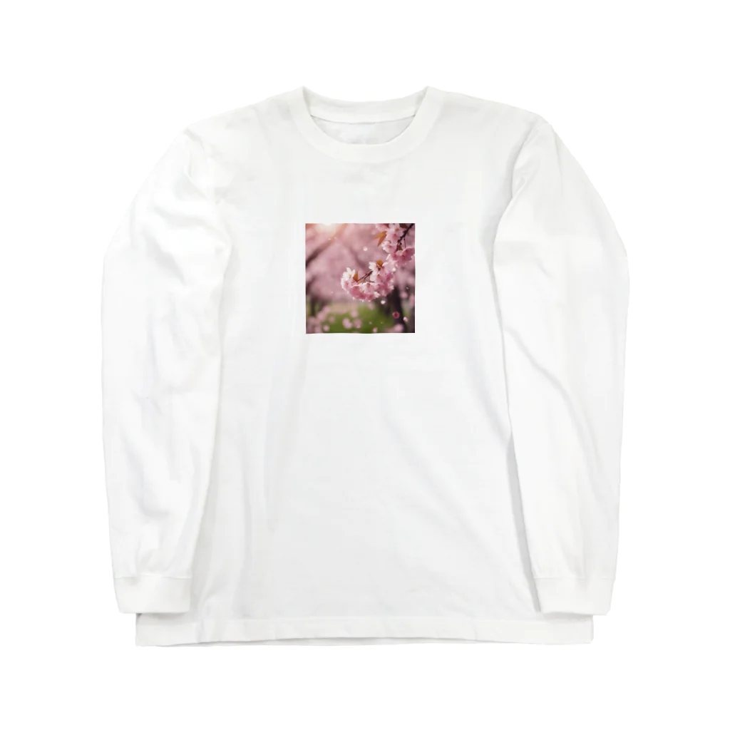 18cmの桜12 Long Sleeve T-Shirt
