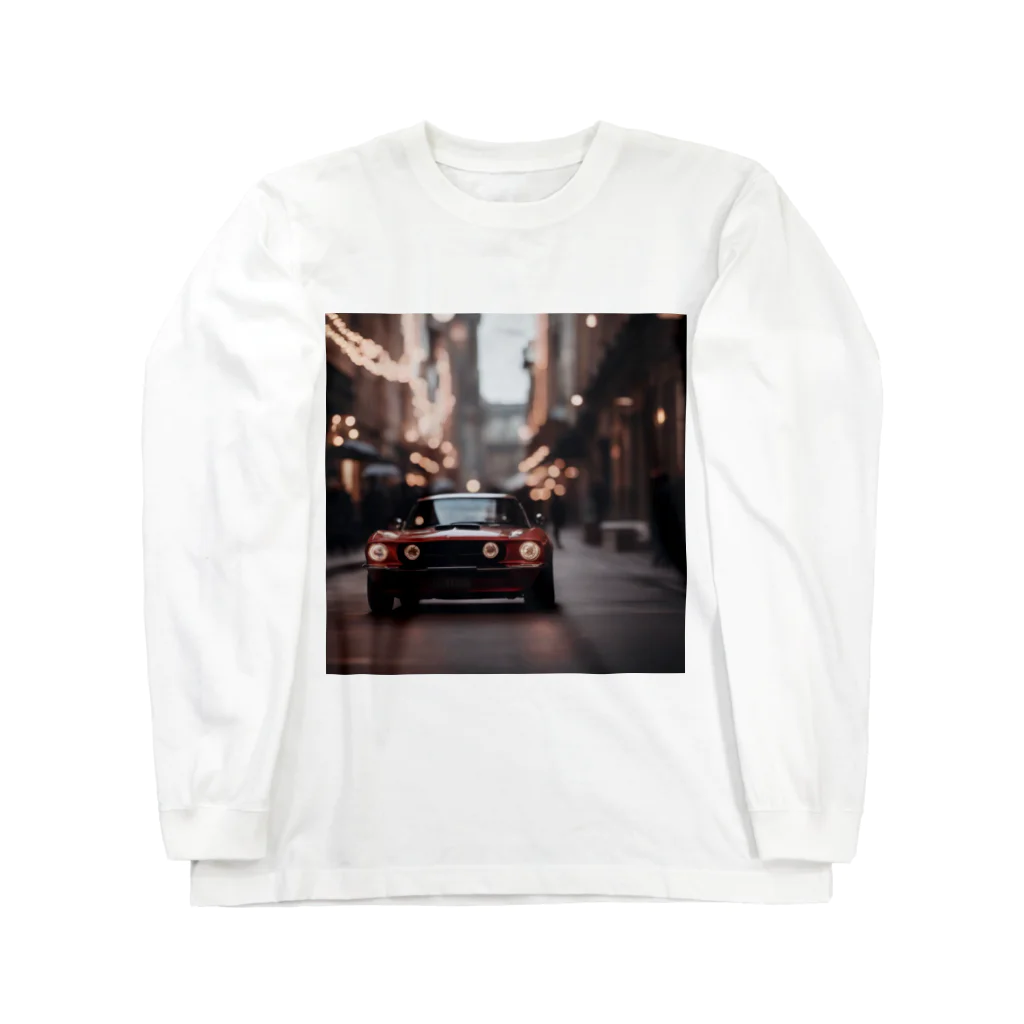 myu-vivi0505の車とネオン Long Sleeve T-Shirt