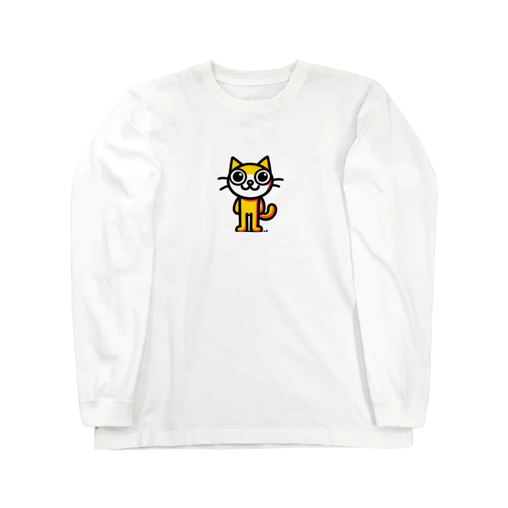 Motonokiの仮）ネコしゃん Long Sleeve T-Shirt