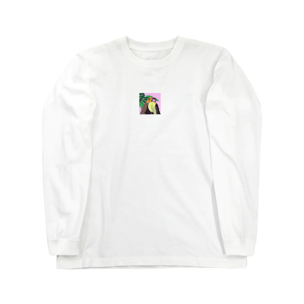 JM8の白髭さる Long Sleeve T-Shirt