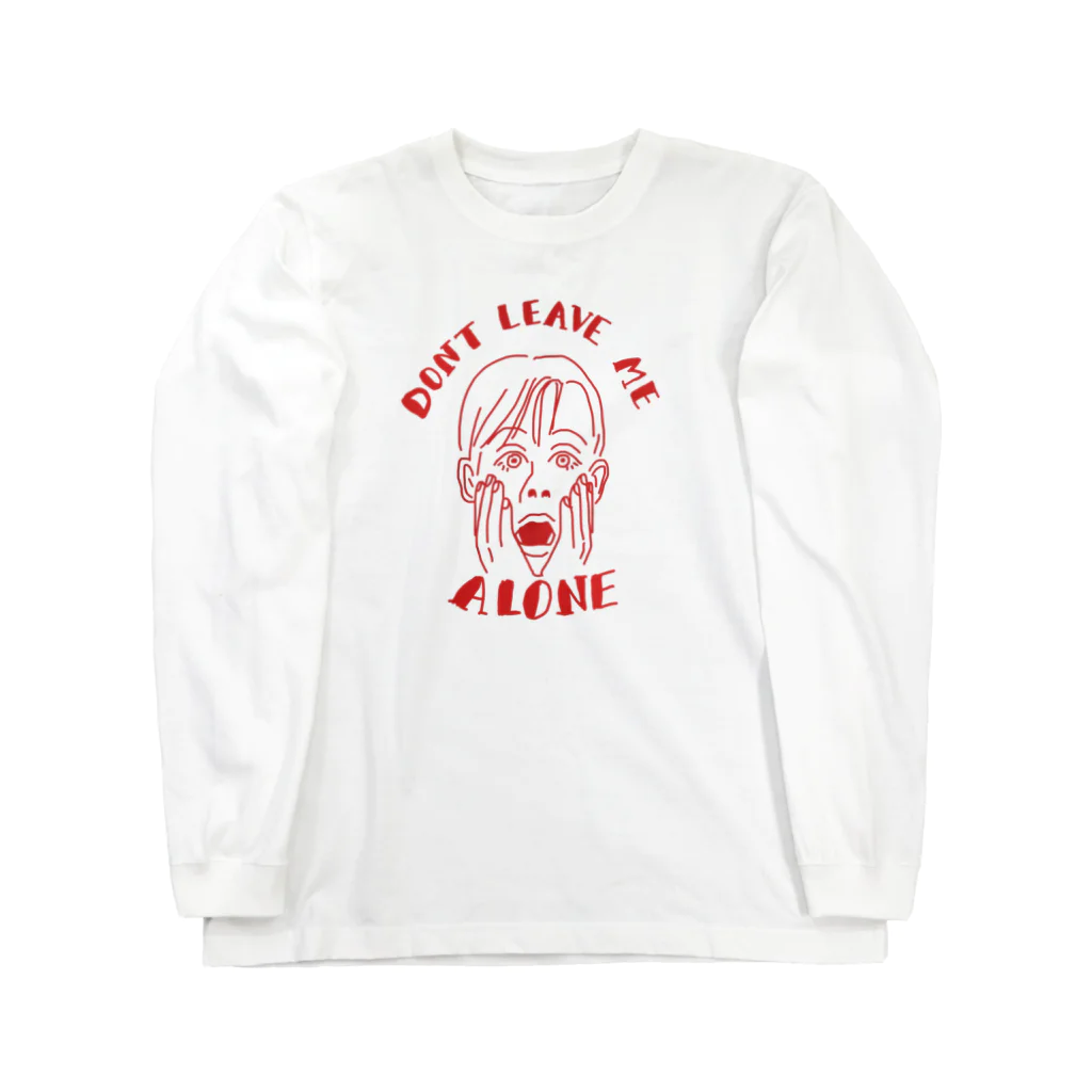 ａｍｏのdon't leave me alone Long Sleeve T-Shirt