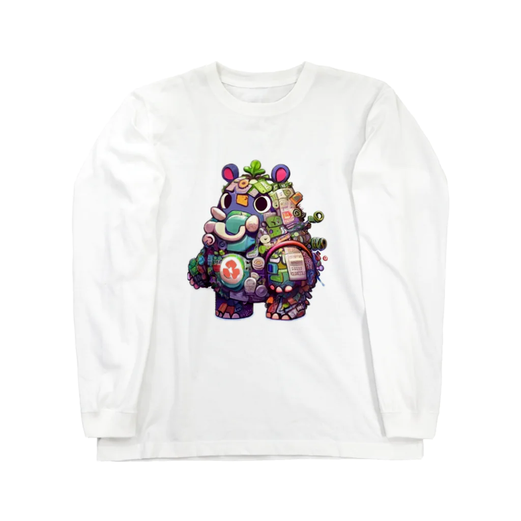 YNFNのリサポポス　4 Long Sleeve T-Shirt