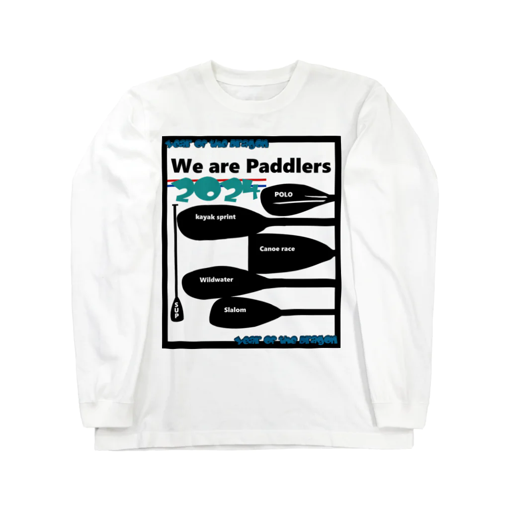 CK & outdoorマガジン店の2024We are paddlers Long Sleeve T-Shirt