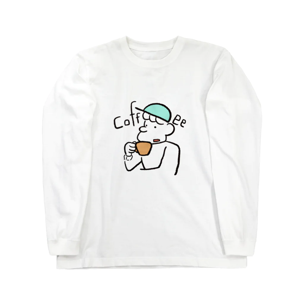 ナオミチのcoffee ロングスリーブTシャツ