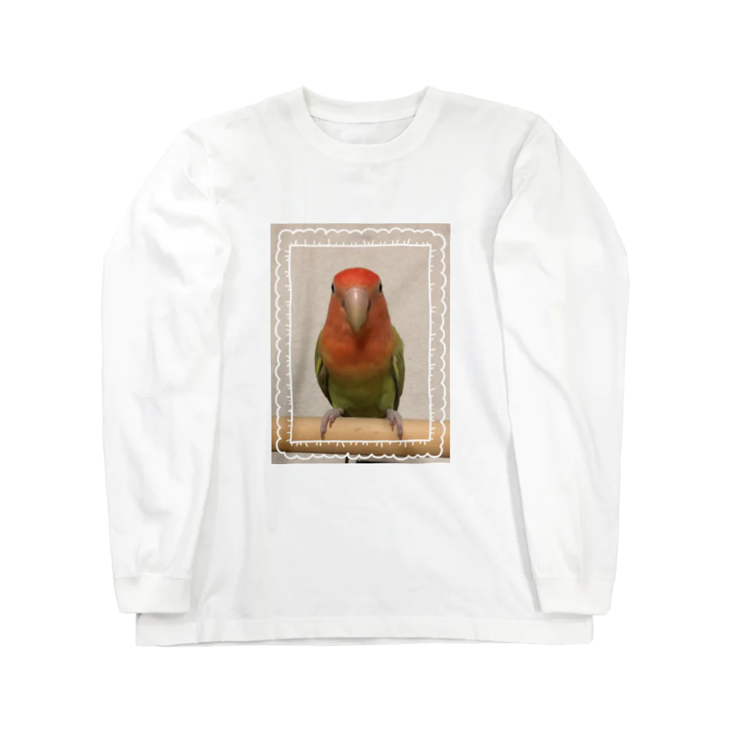 bird-kouのコザクラインコ Long Sleeve T-Shirt