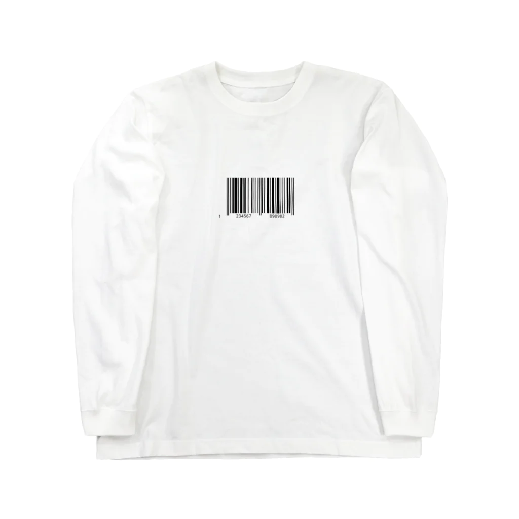 MACOCCHIのバーコード Long Sleeve T-Shirt