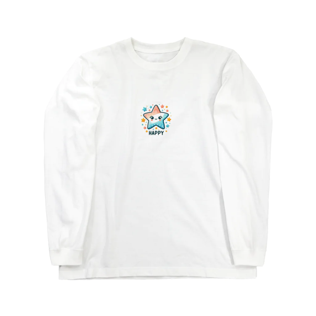 メアリーのめずらしいスターデザイン Long Sleeve T-Shirt