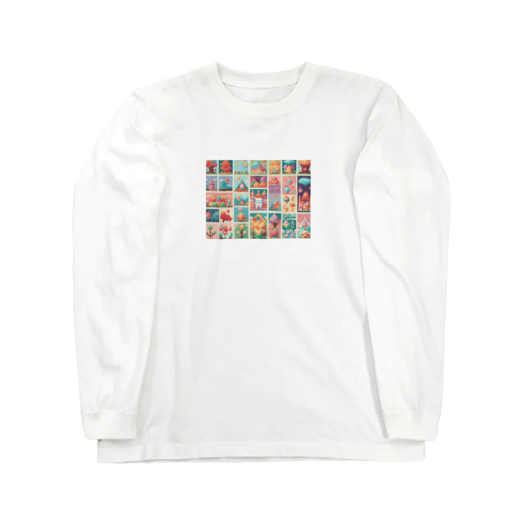 madatubomiのカラフル Long Sleeve T-Shirt