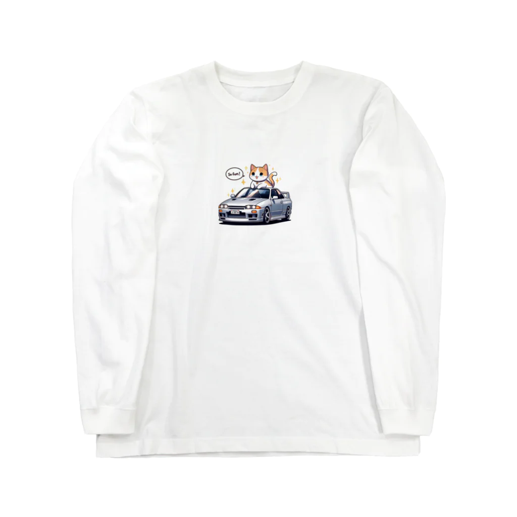 takkun0328のGT-Rキャットアドベンチャー Long Sleeve T-Shirt