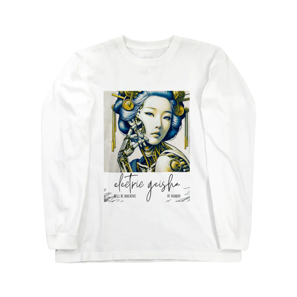 Cyber-punk-geishaのCyber Punk Geisha Long Sleeve T-Shirt