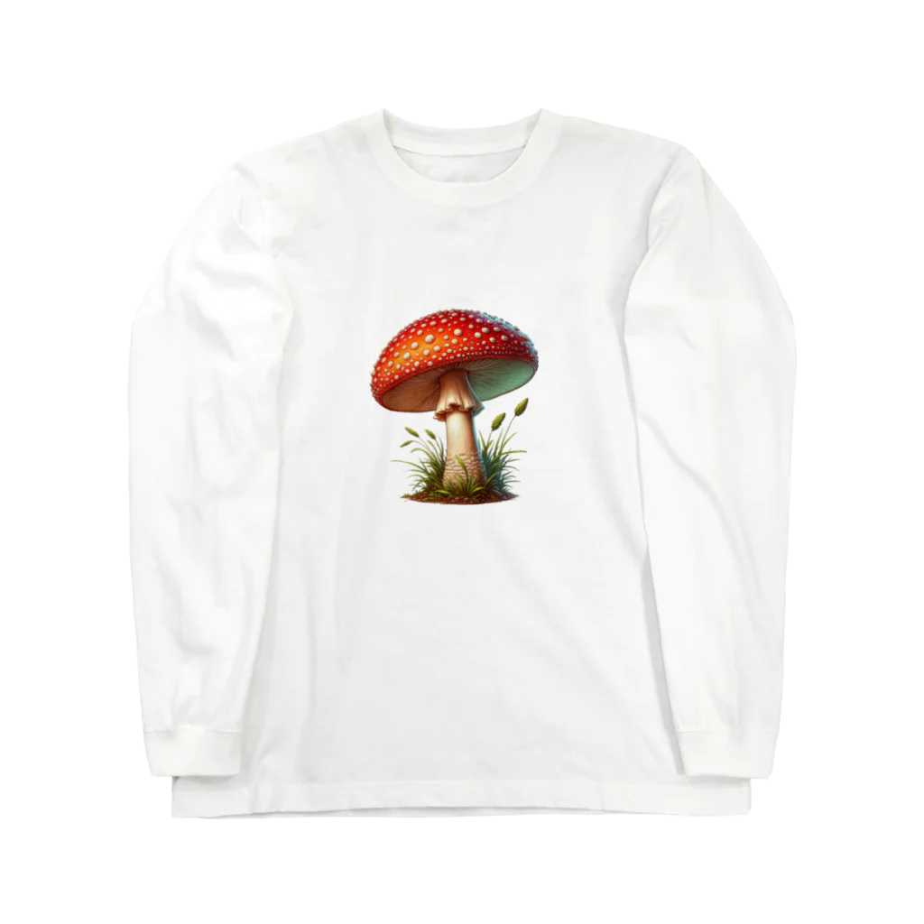 mushupのアマニタ・ムスカリア Long Sleeve T-Shirt