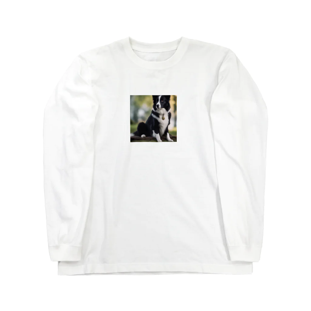 jthbcのペンダントをつけたワンちゃん Long Sleeve T-Shirt