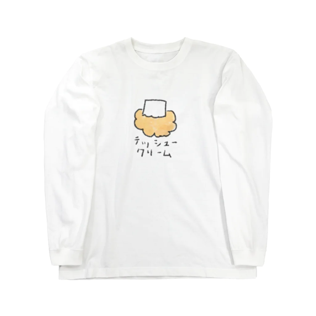 grandeviolaDESIGNのテッシュクリーム Long Sleeve T-Shirt