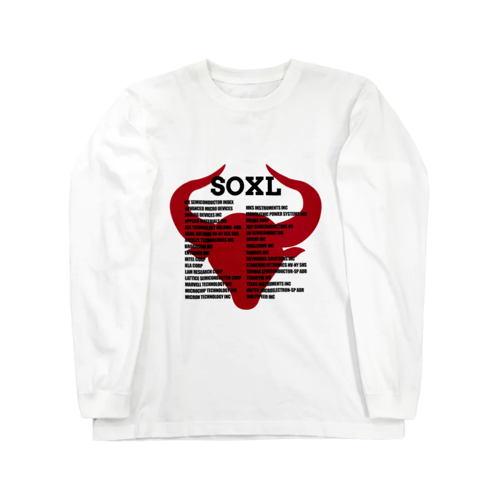 Bunny RingのSOXL Holdings Long Sleeve T-Shirt