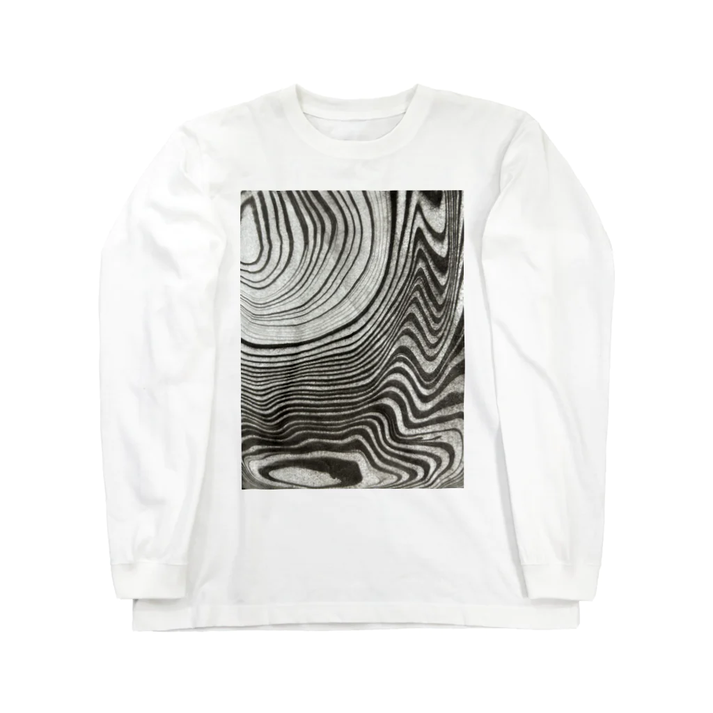 Royの墨流し 01 Long Sleeve T-Shirt