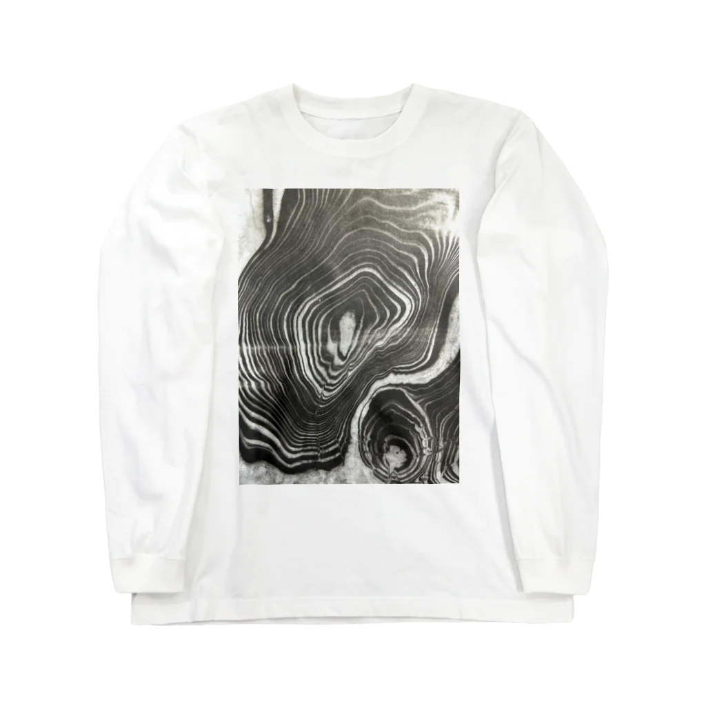 Royの墨流し 02 Long Sleeve T-Shirt