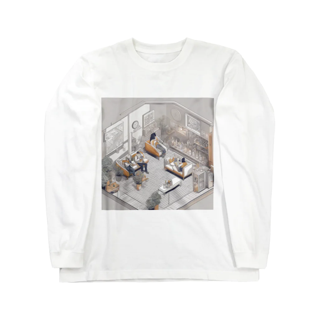 Teilandの白い部屋　～リラックスタイム～ Long Sleeve T-Shirt