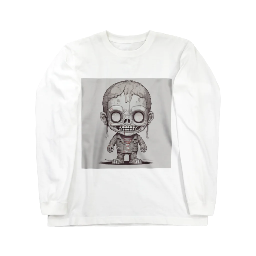 saitou1x4のホラー　ゾンビ１５ Long Sleeve T-Shirt