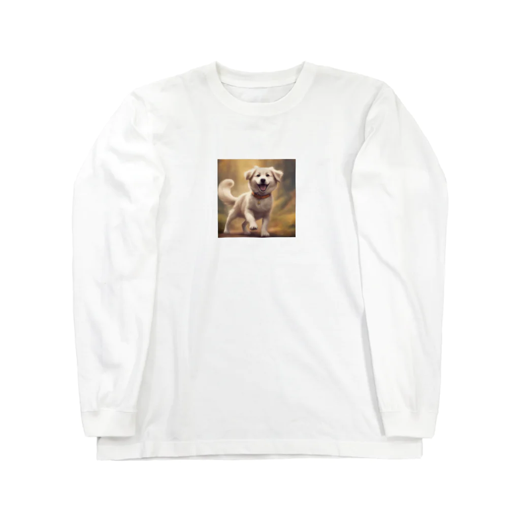 h_n_k_kの可愛い小型犬 Long Sleeve T-Shirt