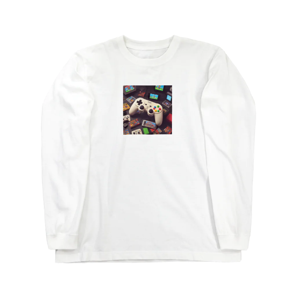 comp_sのゲームコントローラー グッズ Long Sleeve T-Shirt