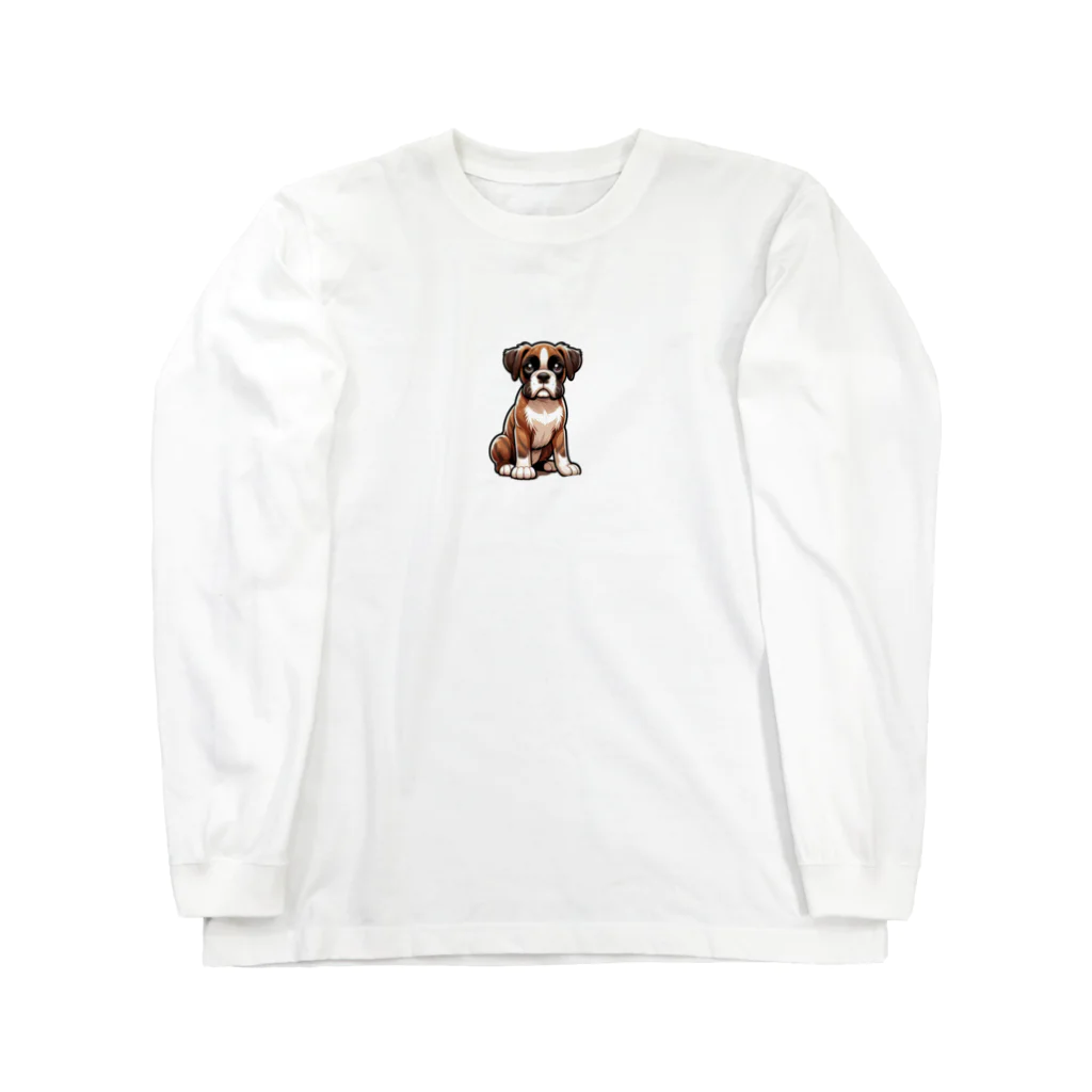 Kawaii あにまるこれくしょんのボクサー【かわいい動物たち】 Long Sleeve T-Shirt