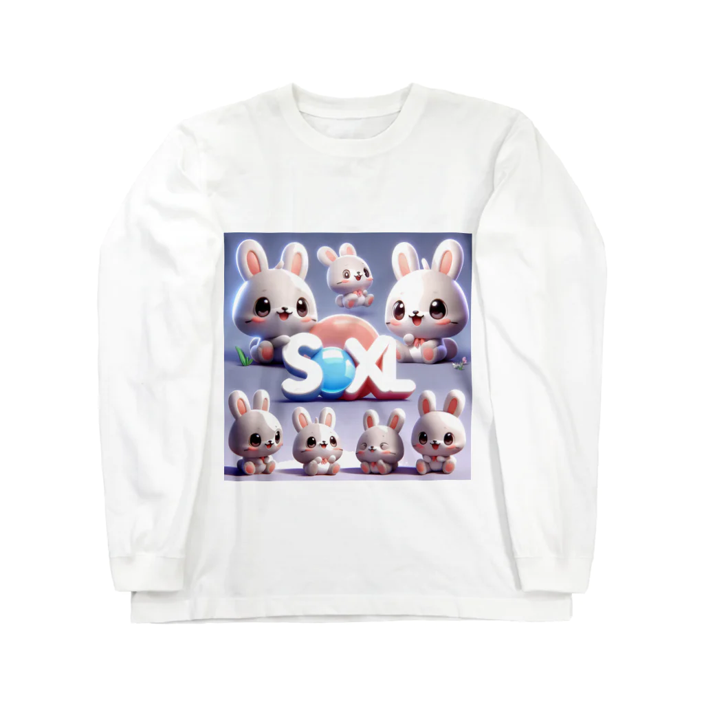 Bunny RingのSOXL Kabukura girls Long Sleeve T-Shirt