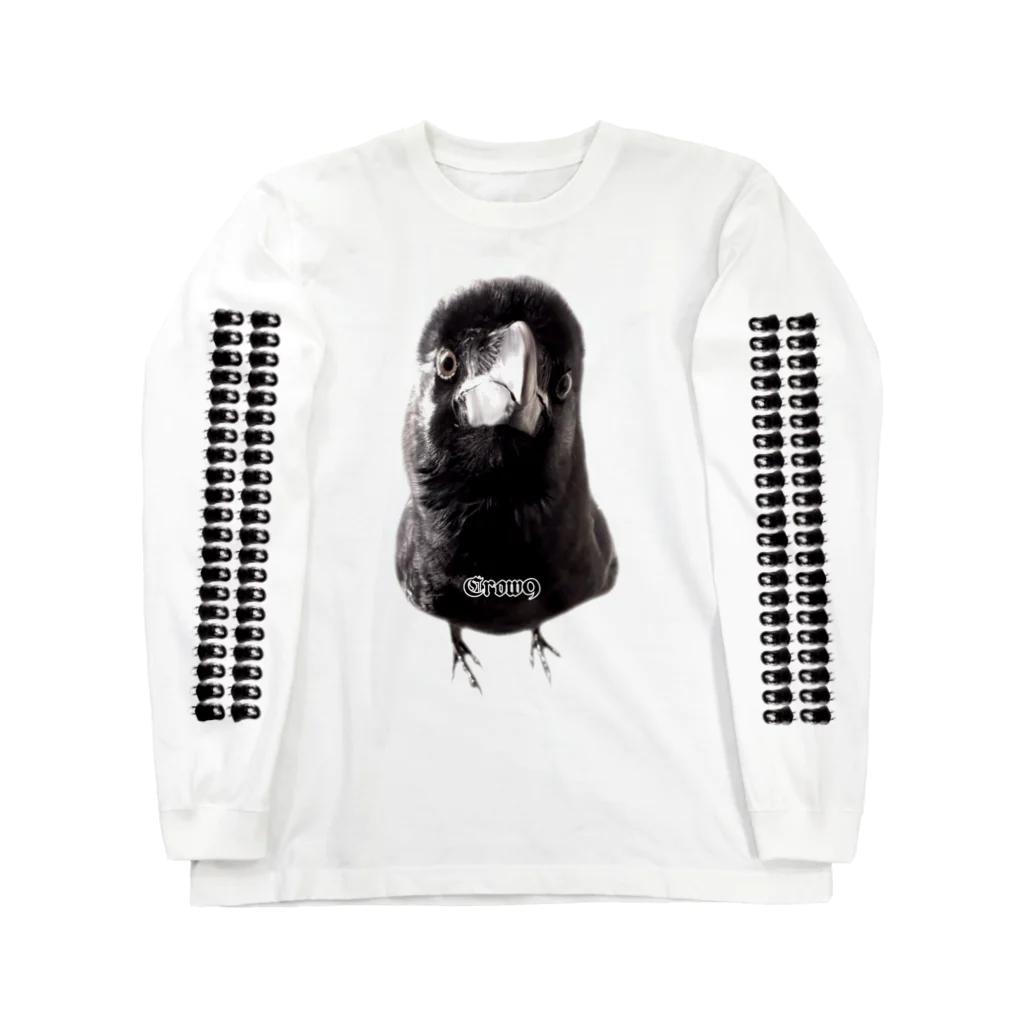 カラスのクッピのカラスのノノラ Long Sleeve T-Shirt