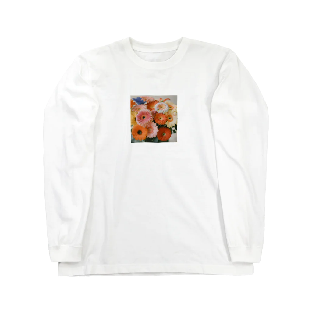 decnaの色鮮やかなガーベラのアイテム Long Sleeve T-Shirt