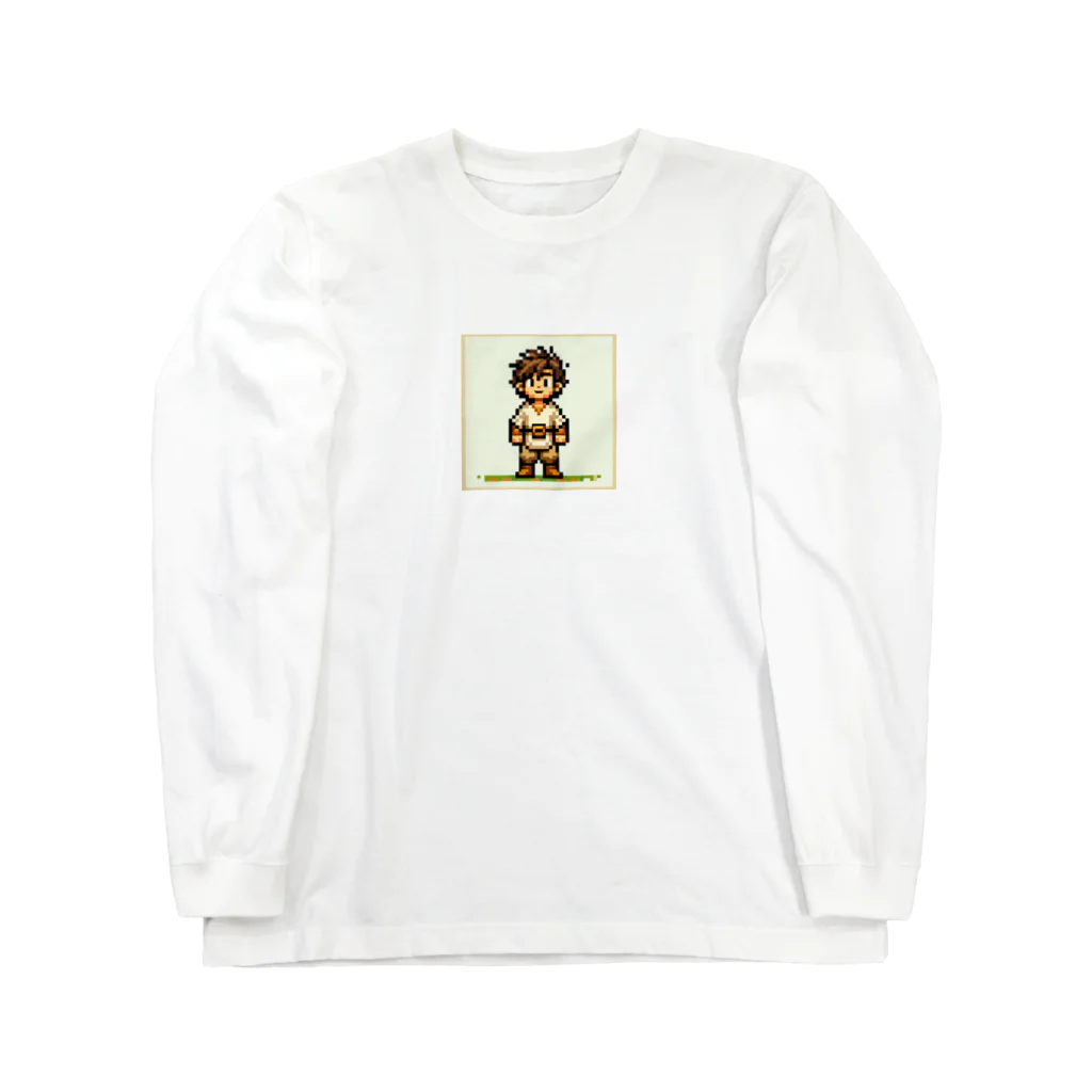 勇者@PixelArtの勇者Lv0 Long Sleeve T-Shirt