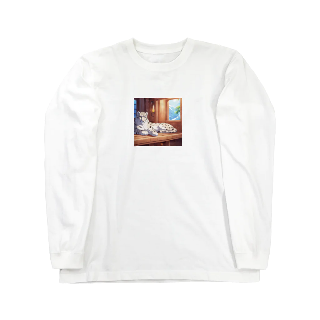 sauna_animalのsauna animal ㉔ ロングスリーブTシャツ