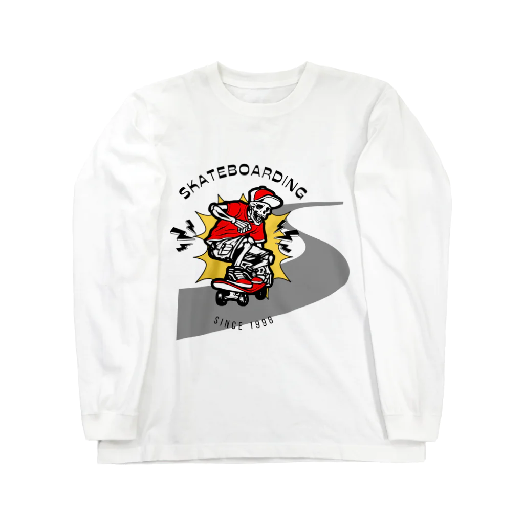 va-rieのスケボー Long Sleeve T-Shirt