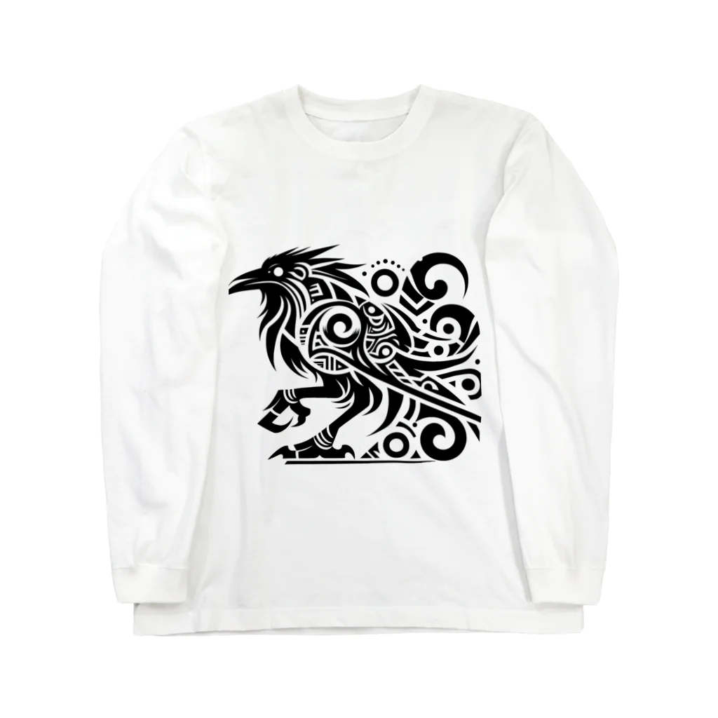 ブルーアイズのか～ら～す～ Long Sleeve T-Shirt