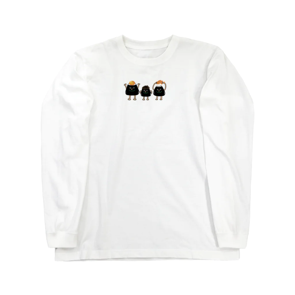 こはるの風のおにぎり達の半袖、長袖tシャツ、パーカー誕生！ Long Sleeve T-Shirt