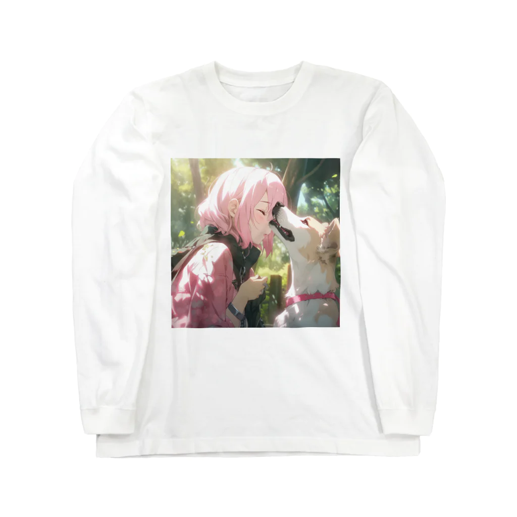 ぶーたんの犬との素敵な週末 Long Sleeve T-Shirt